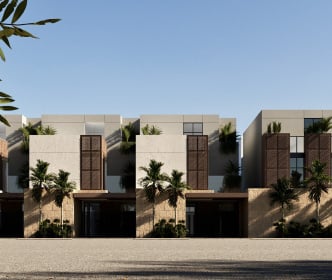 فلل مستقلة بتصميم عصري للبيع في جدة مشروع نقش