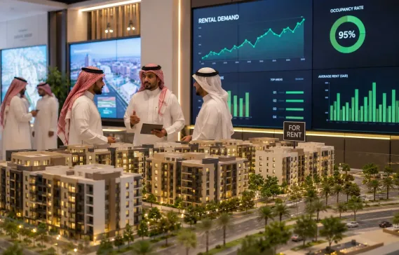 الطلب الإيجاري على العقارات في السعودية