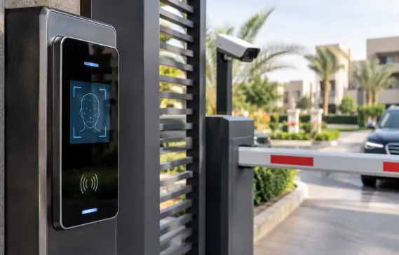 Smart entry system and security in gated communities in Saudi Arabia