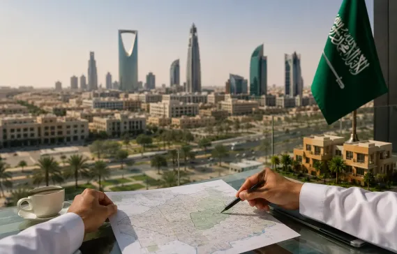 Geographical areas for foreign freehold property ownership in Saudi Arabia