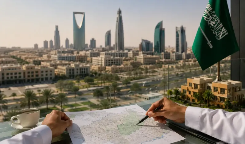 Geographical areas for foreign freehold property ownership in Saudi Arabia