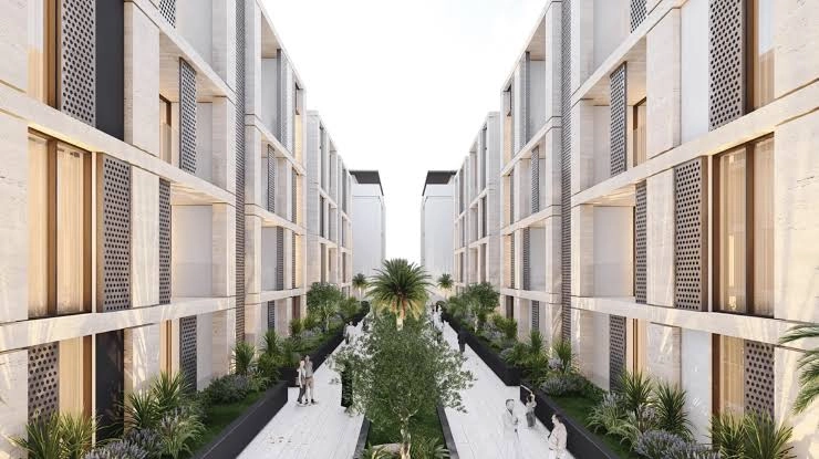 Modern villas for sale in Jeddah within the Yusr Village project