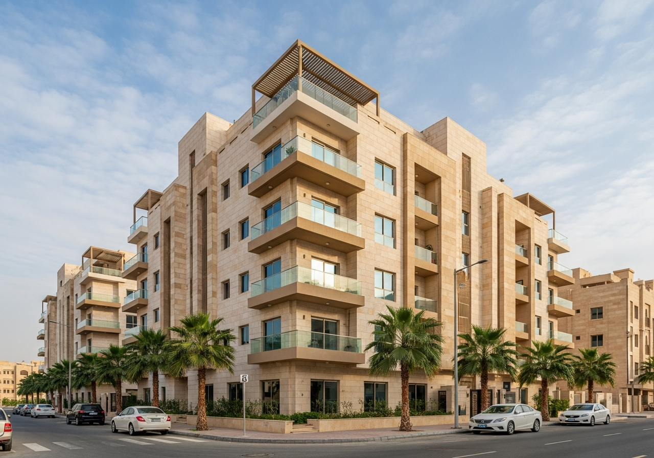 شقة سكنية فاخرة للبيع في حي المحمدية بمدينة جدة بتصميم عصري وتشطيبات عالية الجودة