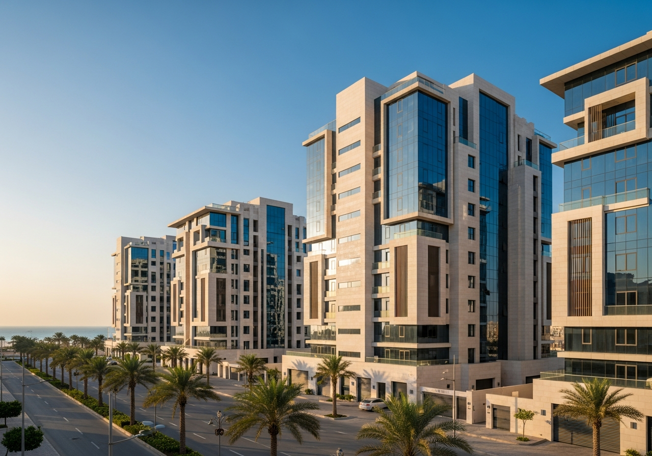 شقة فاخرة للبيع في حي الشاطئ جدة تطل على البحر الأحمر بتصميم عصري وخدمات متكاملة