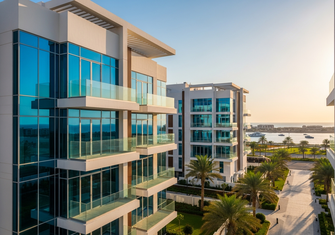 شقة سكنية عصرية بتصميم فاخر في مجمع سكني راقٍ بأبحر الشمالية جدة.