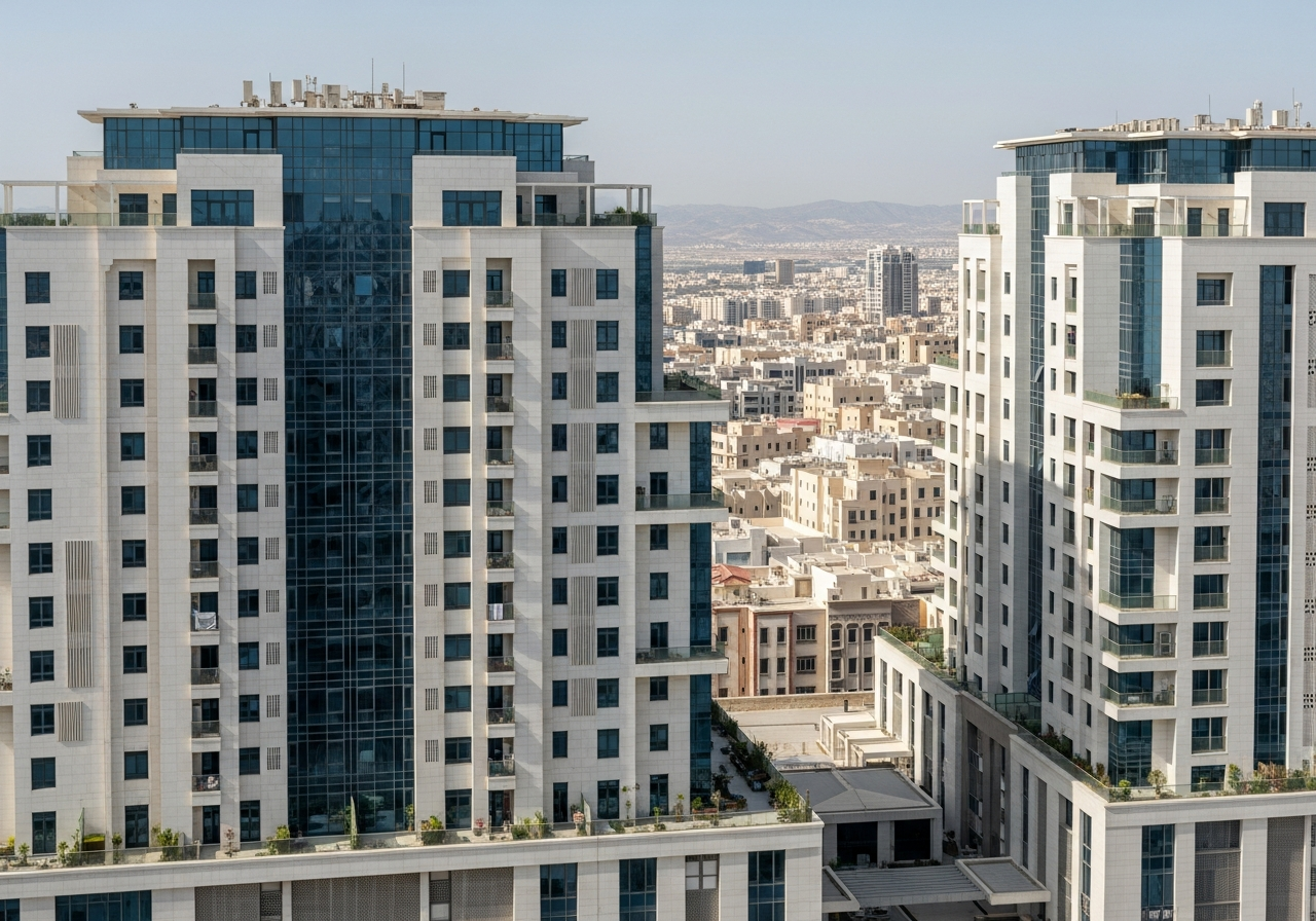 Appartement résidentiel de luxe au design moderne à Al-Nassim, La Mecque, avec finitions de haute qualité