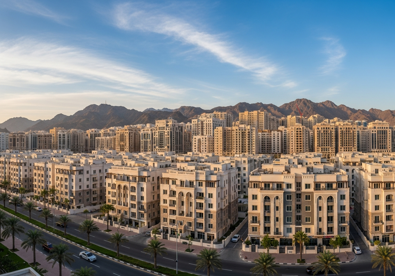 Apartments for sale in King Fahd District, Mecca, with modern designs in an organized and upscale residential building.