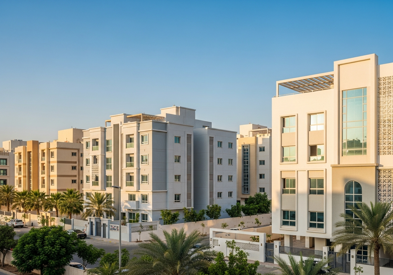 Residential building in Jeddah showing an investment opportunity to buy cheap buildings for high returns
