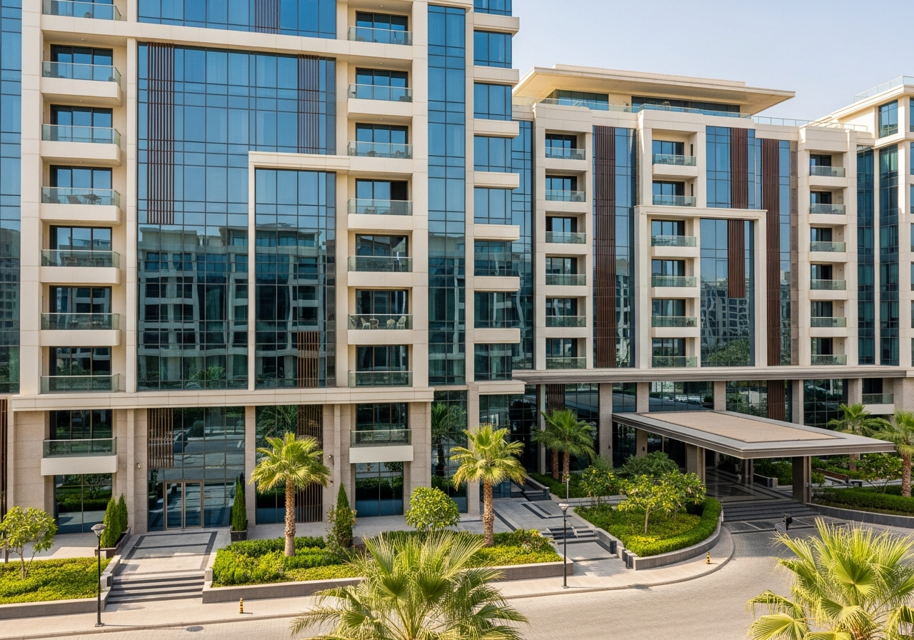 آپارتمان هتلی لوکس برای فروش در جده با منظره دریا و مبلمان مدرن، آماده سرمایه‌گذاری فوری