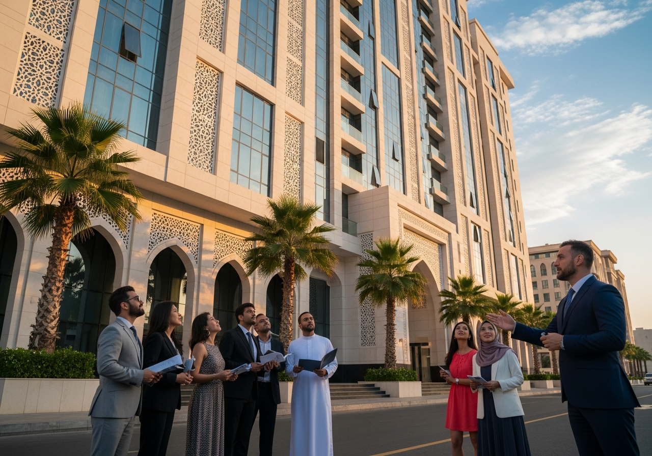 Projet d’appartements hôteliers de luxe à La Mecque destinés à la vente aux investisseurs étrangers près du Haram
