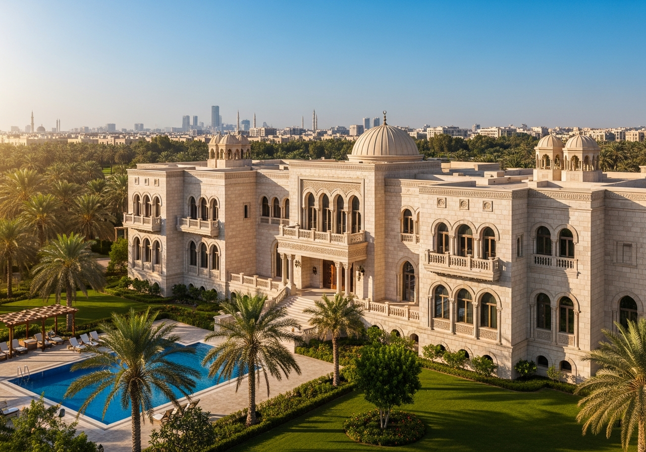 Luxury palace for sale in Al Madinah with exquisite architectural design and a distinctive view near the mosque