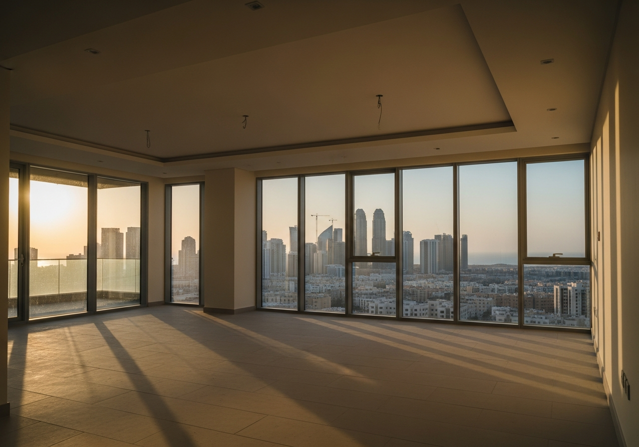 Luxury penthouse for sale in Jeddah with a stunning sea view in a modern real estate project