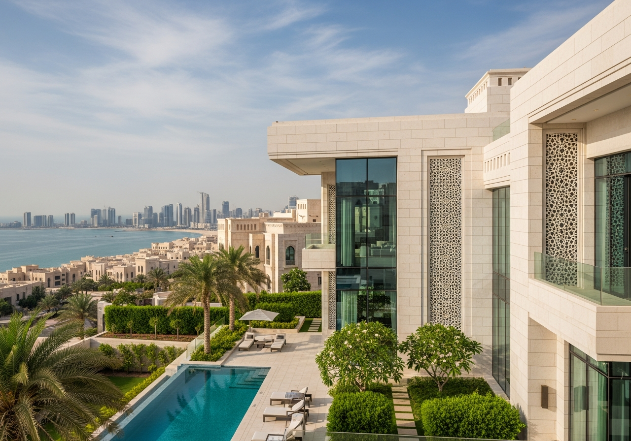 Luxury properties for sale in Saudi Arabia Dammam near the corniche and Al Shatee District