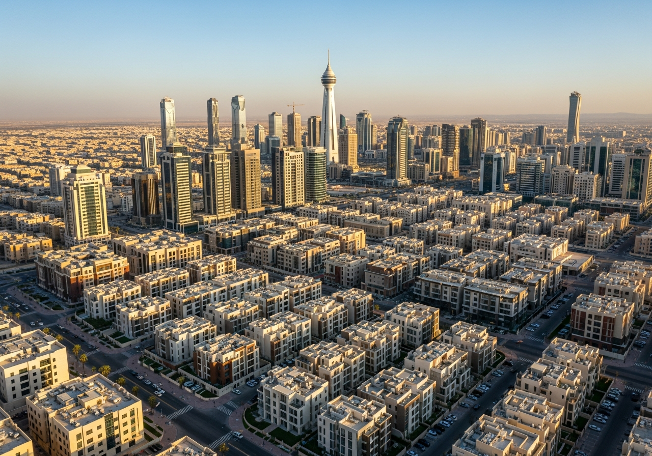 عقارات سكنية فاخرة للبيع في حي العليا بالرياض تطل على المراكز التجارية الهامة