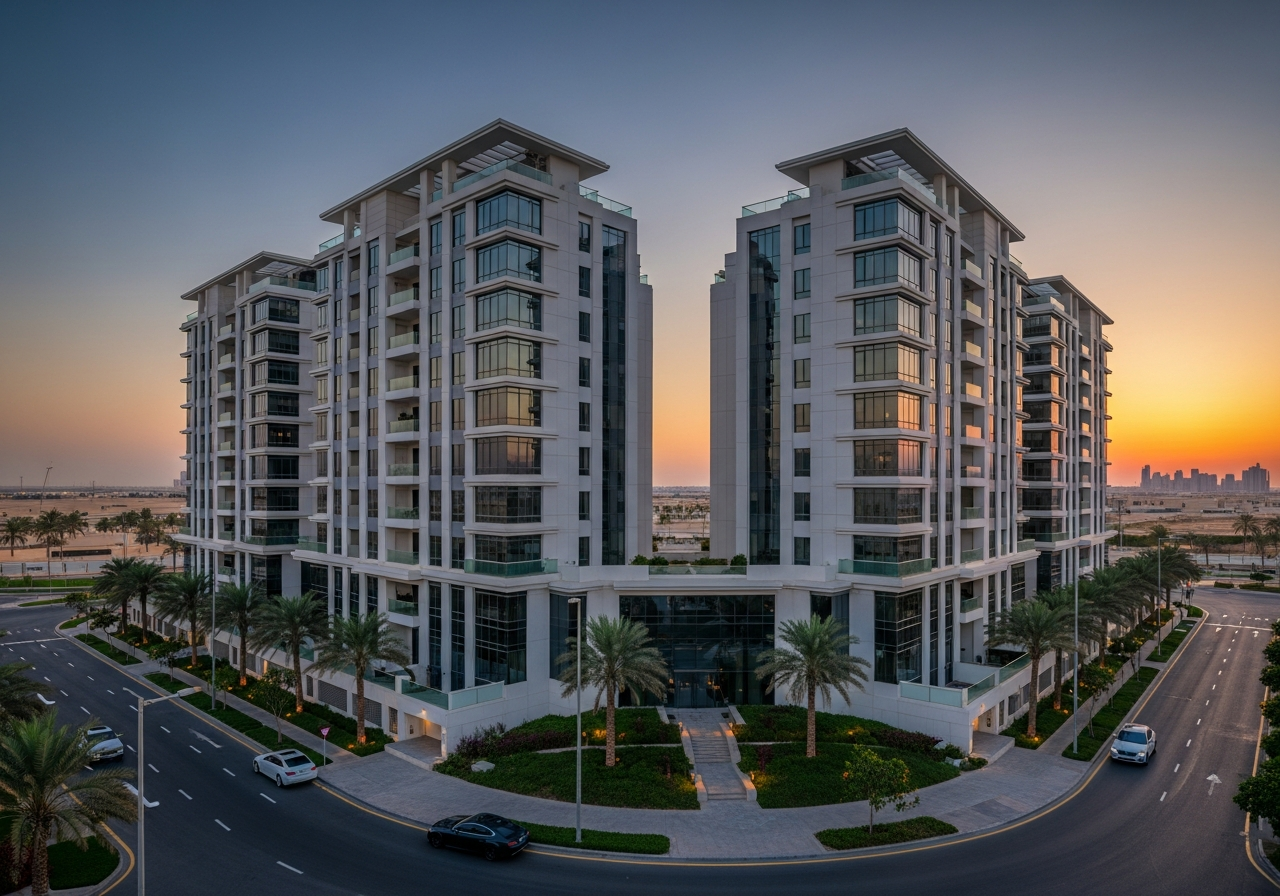Luxury residential properties for sale in Al Rayyan district, Riyadh, with modern facades suitable for family stability and investment