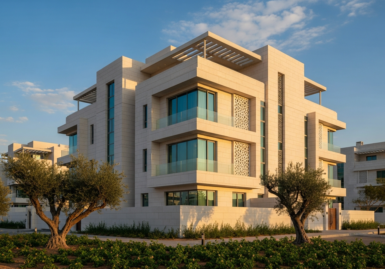Luxury and independent residential floor offered for sale in the prestigious Qurtubah District in Riyadh.