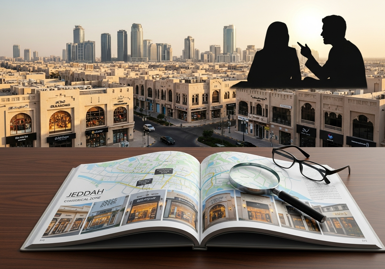 فروشگاه تجاری شیک برای فروش در جده به عنوان دارایی سرمایه‌گذاری در بازار پررونق املاک سعودی