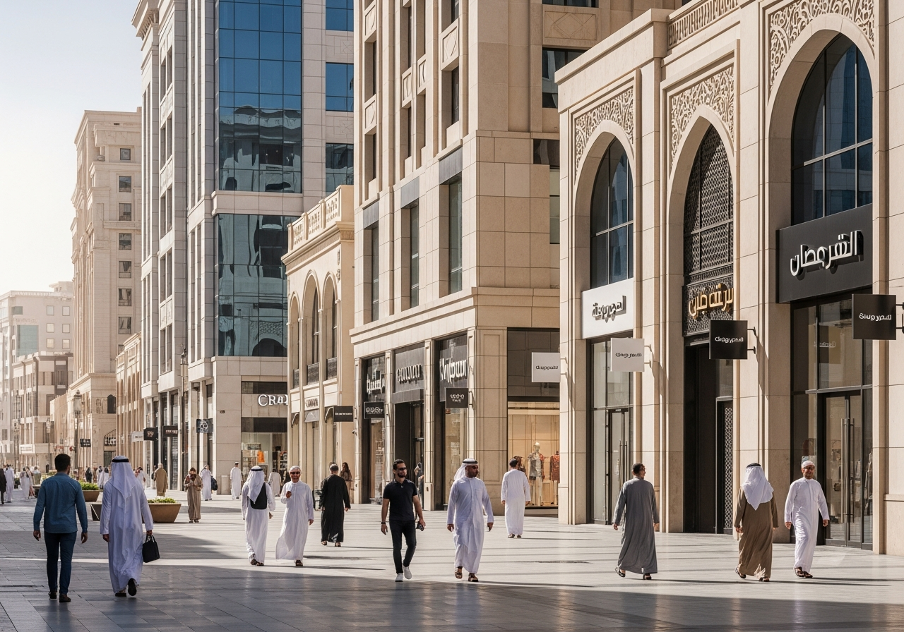 A commercial shop for sale in installments in Jeddah appears as a promising investment option in Saudi Arabia