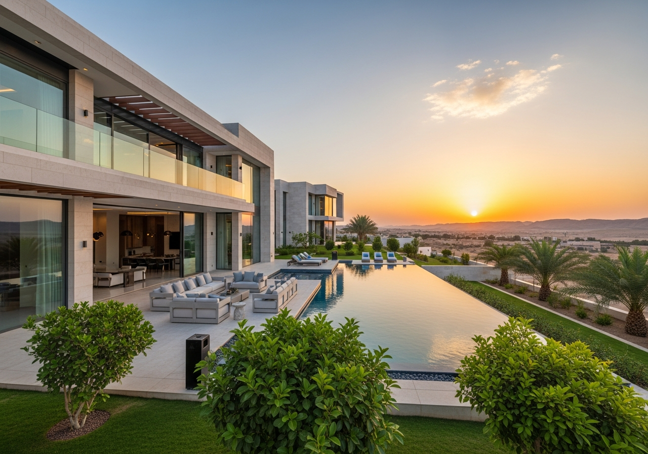 Villa de luxe au design moderne avec jardin et piscine à Al-Ahsa, un choix idéal pour l’investissement et la résidence