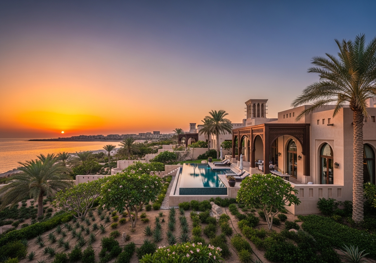 Luxury residential villa with private pool representing a real estate investment opportunity for sale in Saudi Arabia