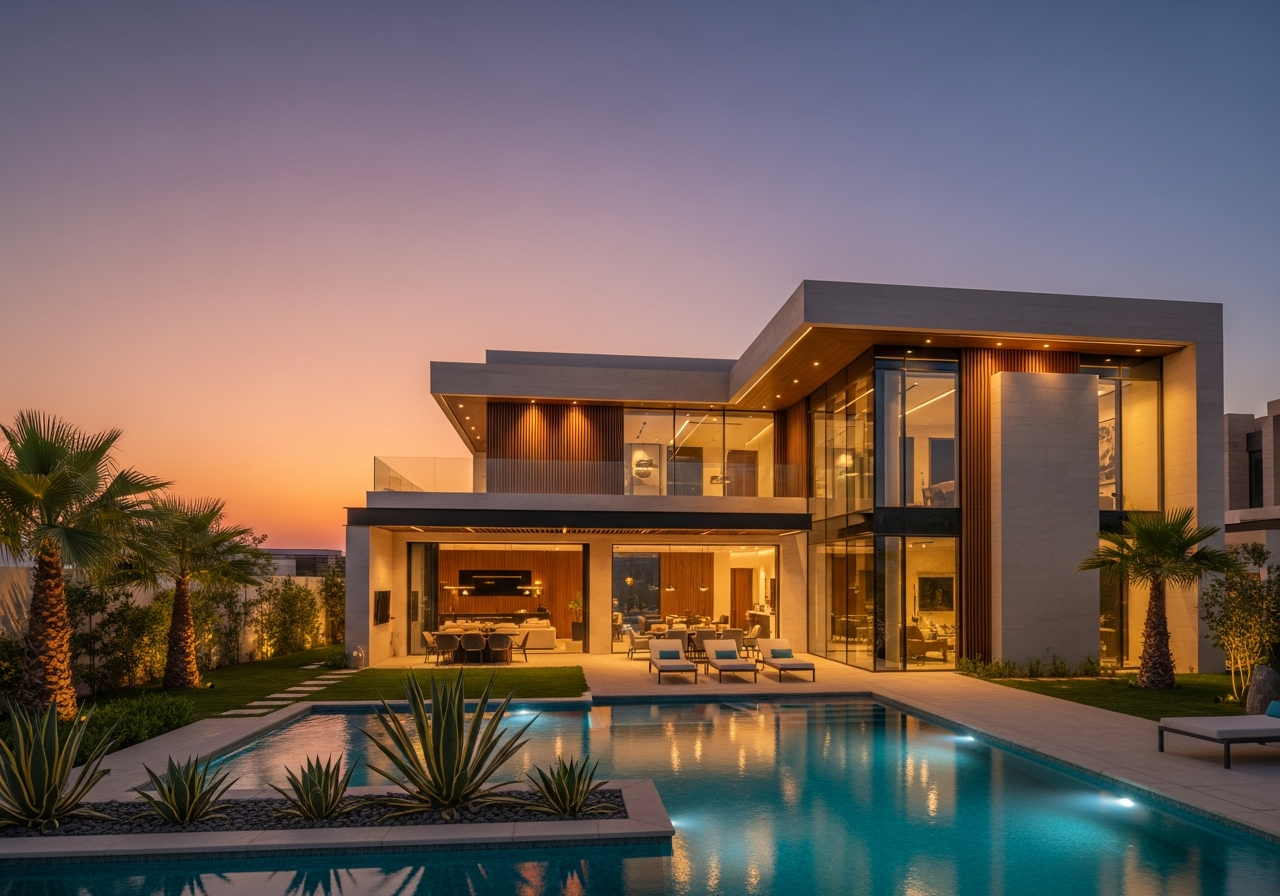 Villas à vendre à Jeddah maisons intelligentes avec des designs modernes et des communautés intégrées