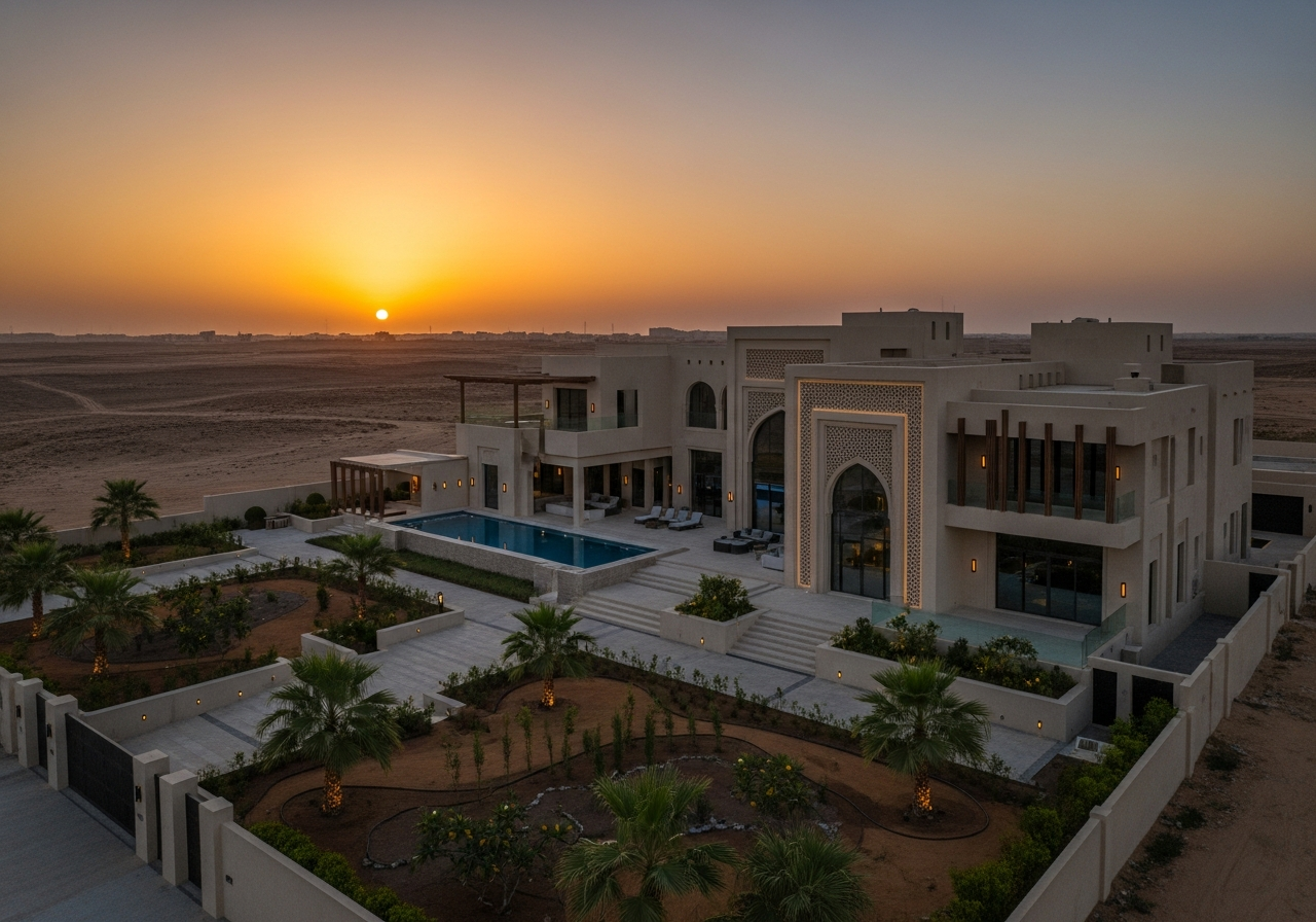 Villas à vendre en Arabie Saoudite Makkah maisons intelligentes avec contrôle et sécurité
