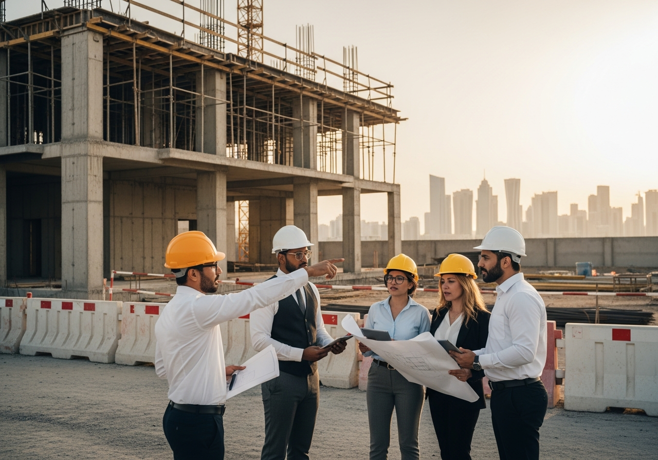 Projets de villas à vendre à Riyad en cours de construction avec des designs modernes et des plans de paiement